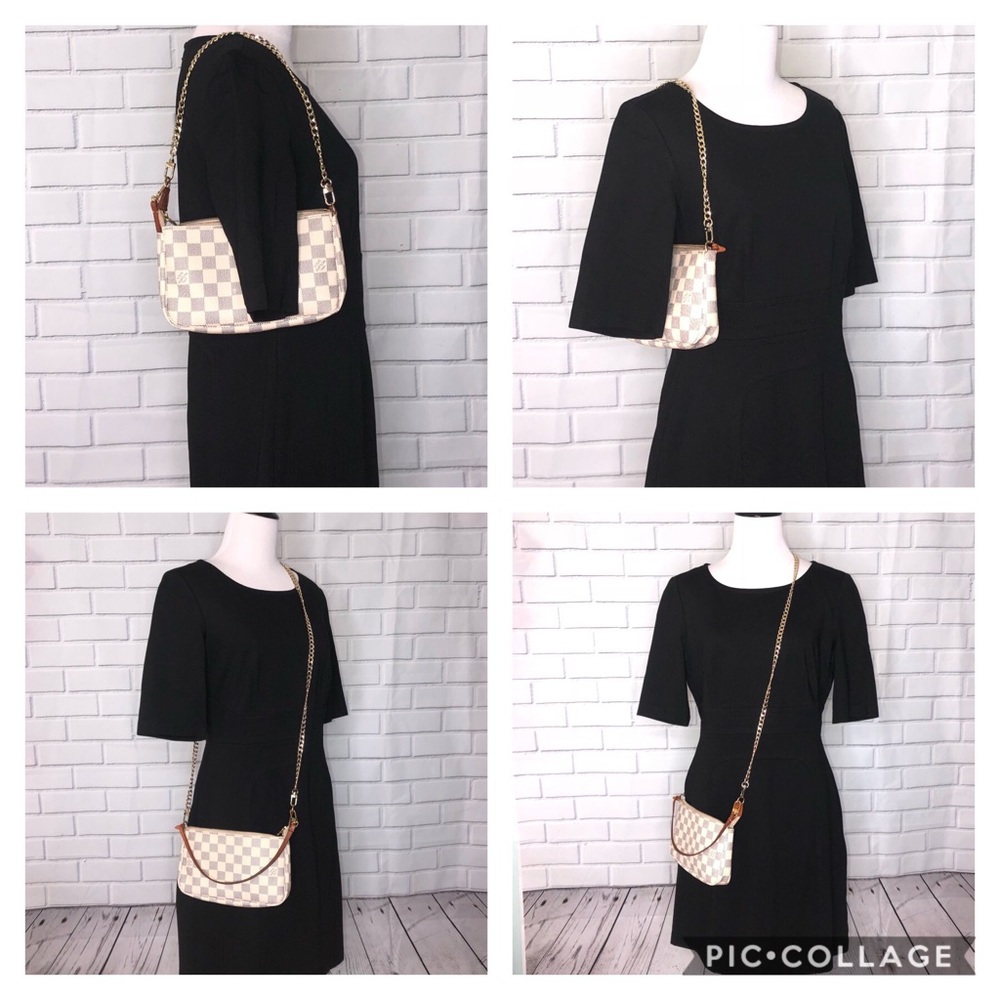 SOLD % AUTHENTIC LOUIS VUITTON POCHETTE - Picture 5 of 7